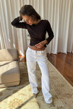 Load image into Gallery viewer, Meg Straight Jeans - Vintage White