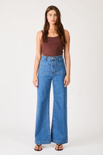 Load image into Gallery viewer, Sailor Wide Leg Jeans Long - Ashley Blue