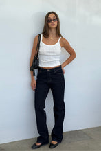 Load image into Gallery viewer, Meg Straight Jean - Super Rinse