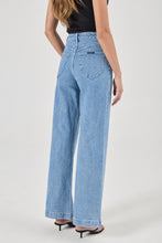 Load image into Gallery viewer, Sailor Wide Leg Jeans Long - Lily Blue