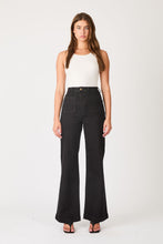 Load image into Gallery viewer, Sailor Wide Leg Jeans Long - Rinse Black