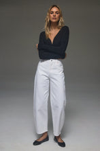 Load image into Gallery viewer, Gigi Barrel Jean - Vintage White