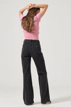 Load image into Gallery viewer, Eastcoast Flare Jean - Black Sand