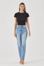 Load image into Gallery viewer, Loulou Straight Jeans Long - Lennon Blue
