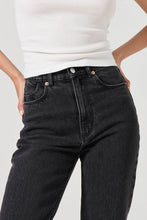 Load image into Gallery viewer, Loulou Straight Jean - Black Sand