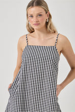 Load image into Gallery viewer, Paloma Gingham Cami Dress