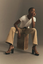 Load image into Gallery viewer, Pointelle Classic Tee - White