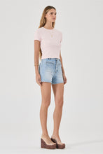 Load image into Gallery viewer, Pointelle Classic Tee - Pale Pink