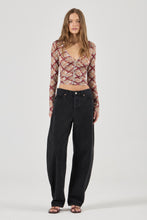 Load image into Gallery viewer, Field Lines Long Sleeve Top