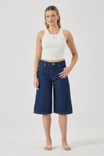 Load image into Gallery viewer, Charlotte Culotte Short - Soho Blue