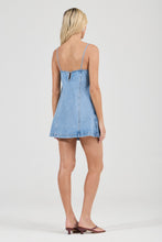 Load image into Gallery viewer, Deco Denim Cami Dress - Vintage Stone