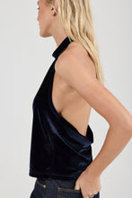 Load image into Gallery viewer, Cameo Halter Top Velvet
