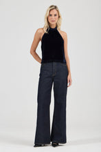 Load image into Gallery viewer, Cameo Halter Top Velvet
