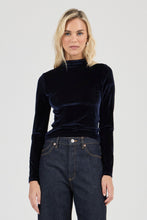 Load image into Gallery viewer, Cameo Long Sleeve Top Velvet