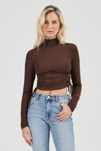 Load image into Gallery viewer, Selena Rouched Long Sleeve Top