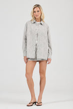 Load image into Gallery viewer, Drift Oversized Denim Shirt - Python