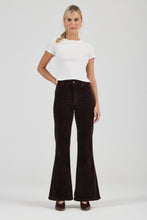 Load image into Gallery viewer, Eastcoast Flare Jean - Espresso Cord
