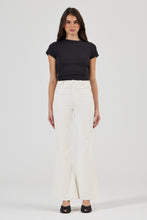 Load image into Gallery viewer, Eastcoast Flare Jean - Ivory Cord