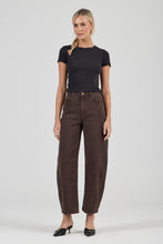 Load image into Gallery viewer, Gigi Barrel Jean - Chocolate