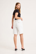 Load image into Gallery viewer, Charlotte Denim Shorts Cinch - Vintage White