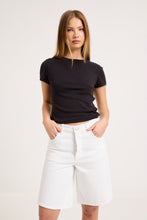 Load image into Gallery viewer, Charlotte Denim Shorts Cinch - Vintage White