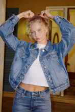 Load image into Gallery viewer, Denim Swing Jacket - Soho Vintage
