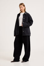 Load image into Gallery viewer, Denim Chore Jacket - Mercer Black