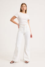 Load image into Gallery viewer, Eastcoast Flare Jean - Cleo Vintage White