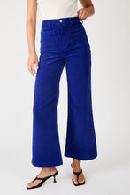 Load image into Gallery viewer, Sailor Wide Leg Corduroy Pants - Ultramarine