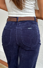 Load image into Gallery viewer, Eastcoast Flare Jean - True Navy Cord