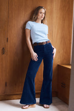Load image into Gallery viewer, Eastcoast Flare Jean - True Navy Cord