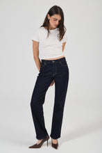 Load image into Gallery viewer, Meg Straight Jean - Super Rinse