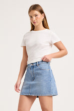 Load image into Gallery viewer, 90's Relaxed Mini Skirt - Surrender