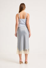 Load image into Gallery viewer, Rue Midi Skirt - Dusty Blue