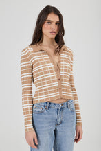Load image into Gallery viewer, Daybreak Knit Top Check