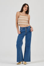 Load image into Gallery viewer, Daybreak Knit Tank Check