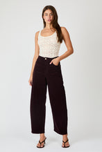 Load image into Gallery viewer, Gigi Barrel Corduroy Pants - Dark Cherry