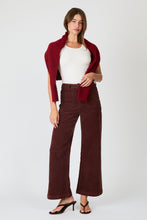 Load image into Gallery viewer, Sailor Wide Leg Corduroy Pants - Cognac