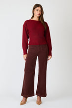 Load image into Gallery viewer, Sailor Wide Leg Corduroy Pants - Cognac