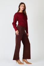 Load image into Gallery viewer, Sailor Wide Leg Corduroy Pants - Cognac