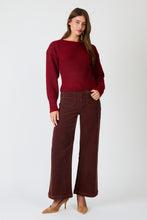 Load image into Gallery viewer, Sailor Wide Leg Corduroy Pants - Cognac