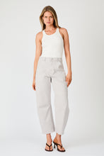 Load image into Gallery viewer, Gigi Barrel Trade Pants - Silver Grey