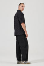 Load image into Gallery viewer, Delos Check Bowler - Washed Black
