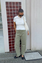 Load image into Gallery viewer, Gigi Barrel Trade Pants - Drill Summer Olive
