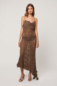 Asymmetrical Slip Lace