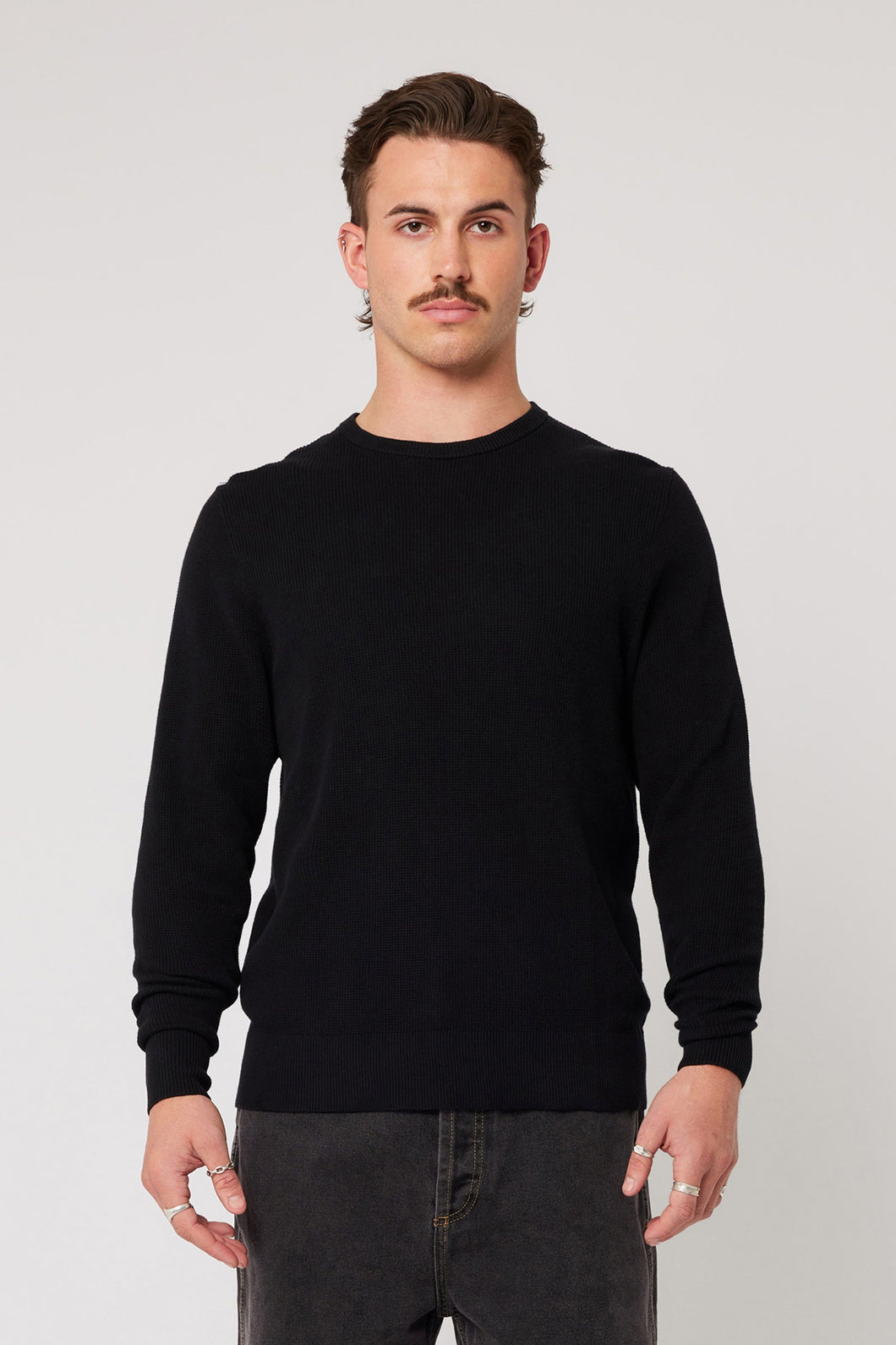 Waffle Knit Longsleeve Tee