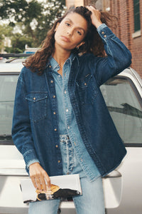 Classic Denim Shirt - Kiri Blue