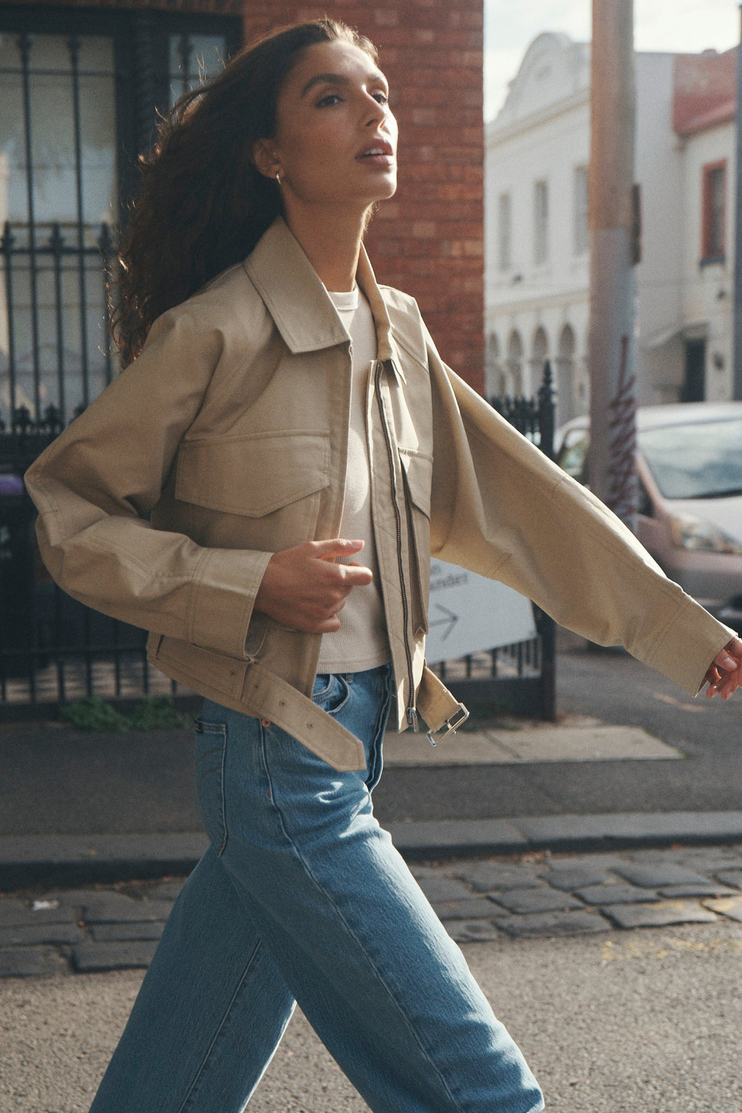 Cropped Trench