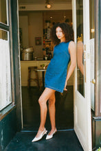 Load image into Gallery viewer, Shift Dress - Deep Blue
