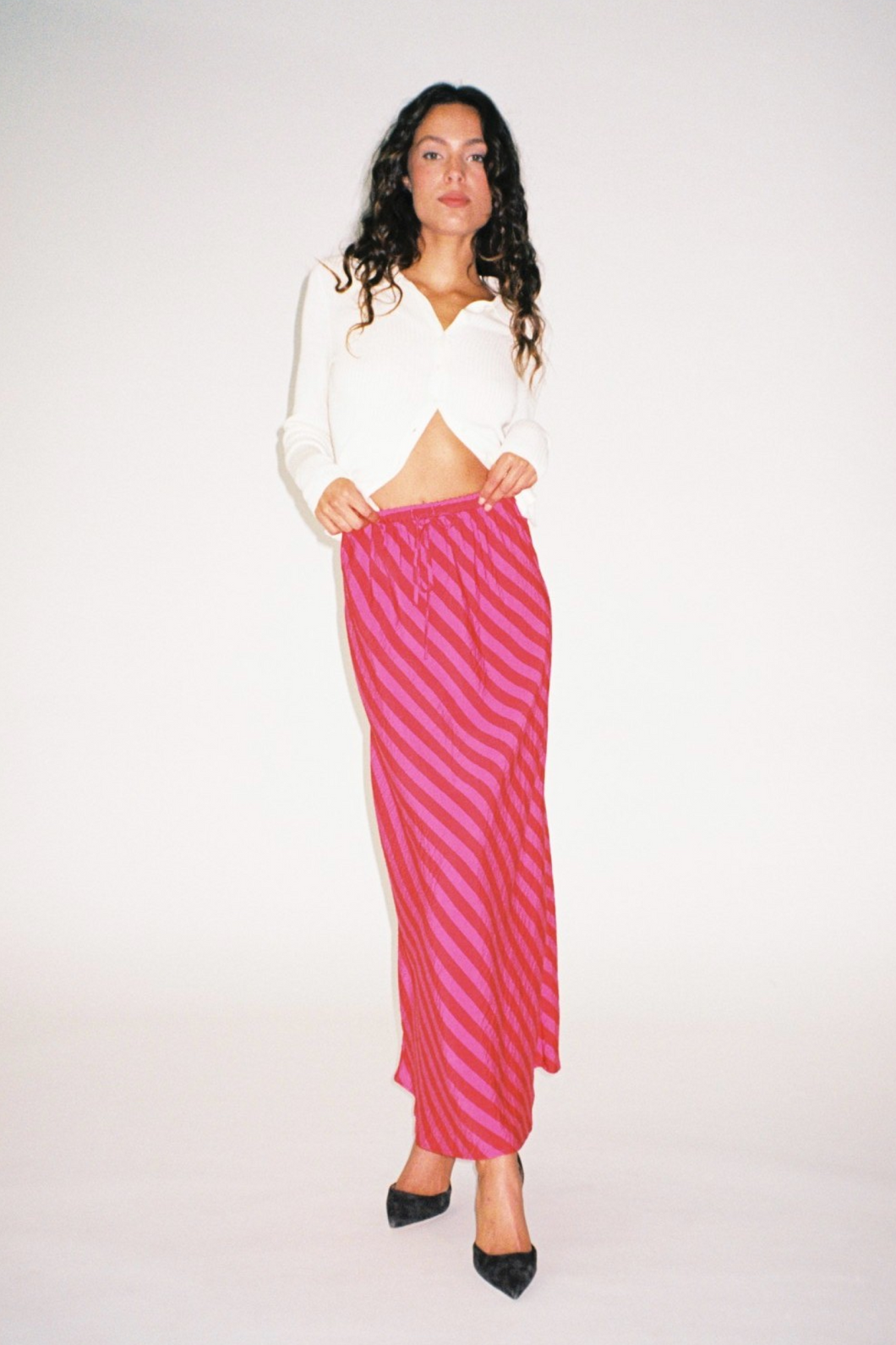 Slip Skirt - Candy Stripe